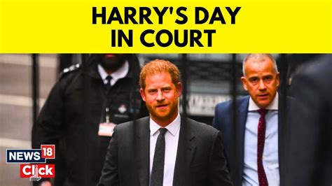 prince harry reaches court